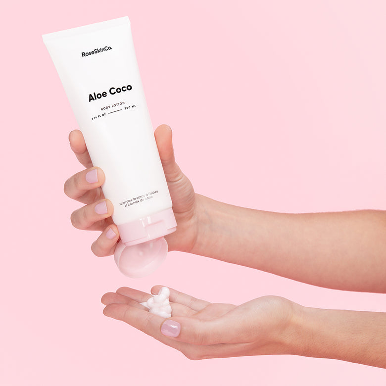 Smooth & Soothe Routine (Body Lotion + 5 Exfoliating Gloves)